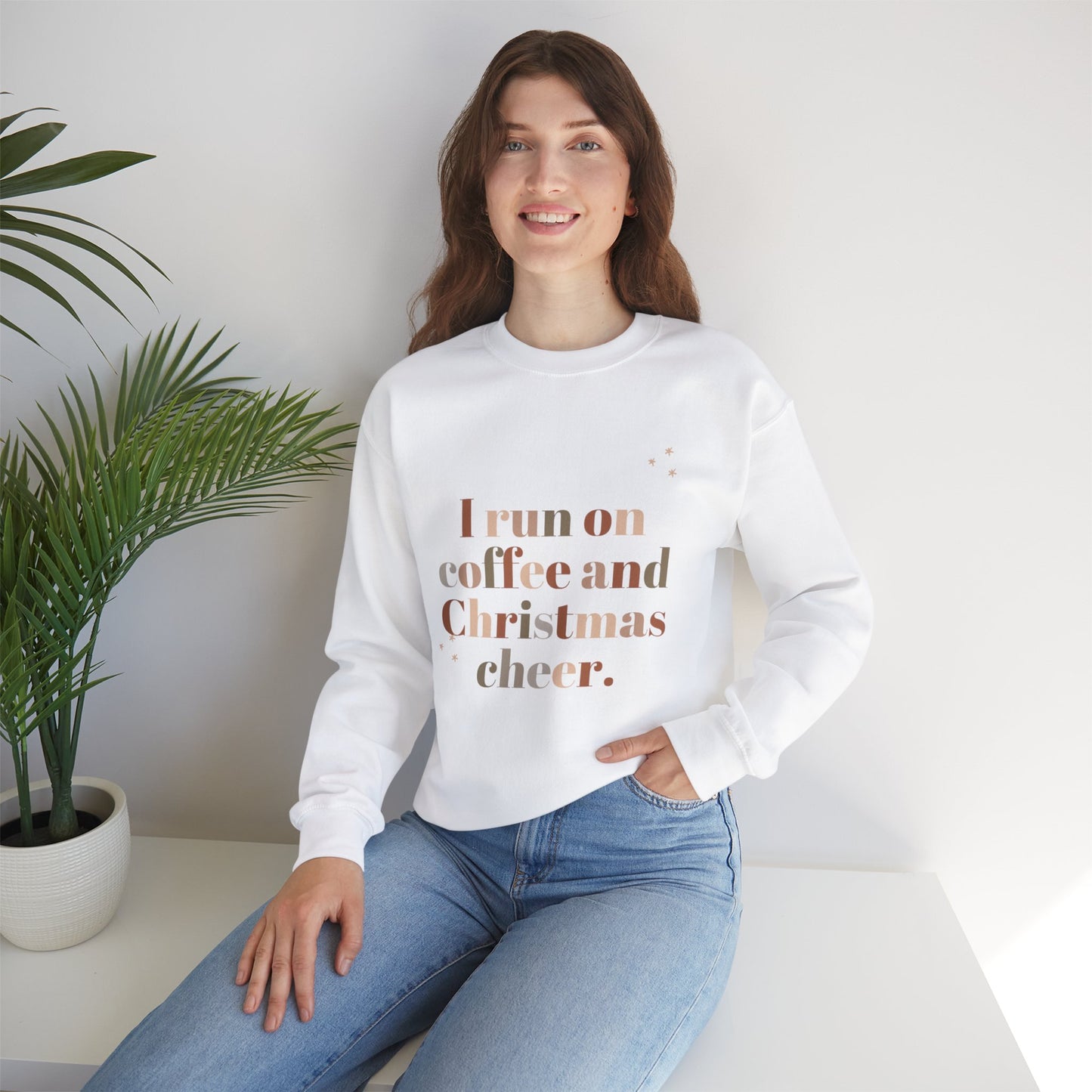 Coffee & Christmas Cheer | Christmas Sweatshirt